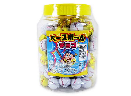 やおきん 業務用 お得用 ベースボール チョコ 100個入 駄菓子のまとめ買い チョコ系の駄菓子 駄菓子の卸 通販 ２丁目ひみつ基地