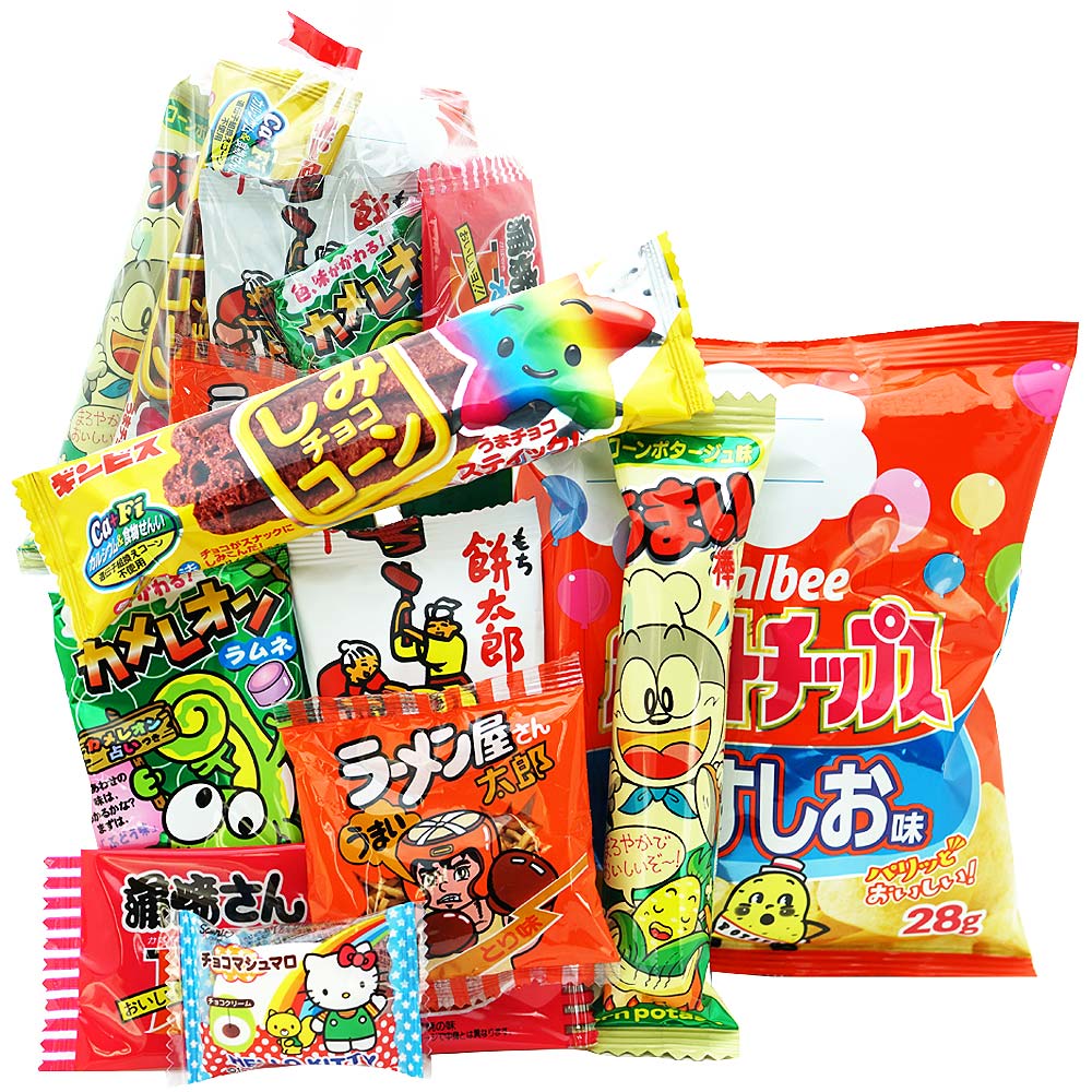 河中堂 0円お菓子詰め合わせ Aセット 駄菓子セット お菓子の詰め合わせ 駄菓子の卸 通販 ２丁目ひみつ基地